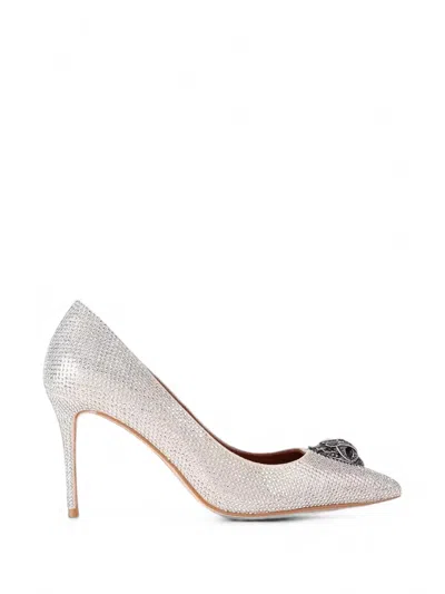 Kurt Geiger Belgravia Eagle Crystal-embellished Pumps In Multi