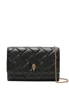 Kurt Geiger Black Mini Kensington Shoulder Bag In Black