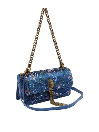 Kurt Geiger Blue Small Shoreditch Shoulder Bag