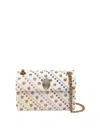 Kurt Geiger London Mini Kensington Leather Convertible Shoulder Bag In White