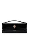 Kurt Geiger Bond Long Top Handle Clutch In Black