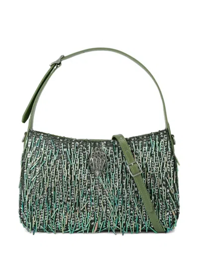 Kurt Geiger Bond Shoulder Bag In Green