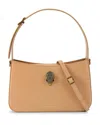 Kurt Geiger Bond Shoulder Bag In Open Beige