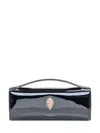 Kurt Geiger Bond Long Top Handle Clutch In Black