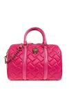 Kurt Geiger Boston Quilted-design Tote Bag In Pink