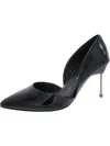Kurt Geiger Britton 90 Womens Patent Leather Pointed Toe Pumps In Black