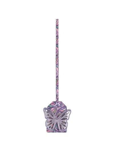 Kurt Geiger Butterfly-patch Lanyard In Pattern