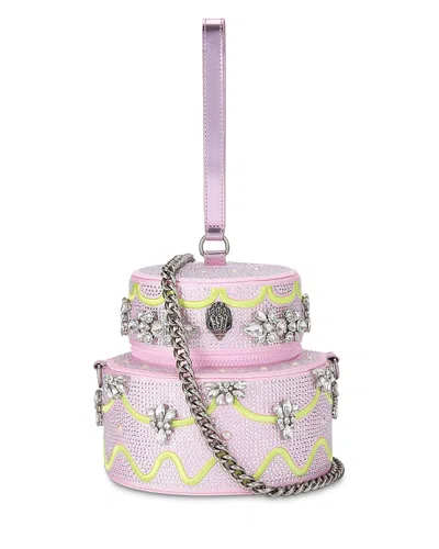 Kurt Geiger Cake Crossbody In Pink