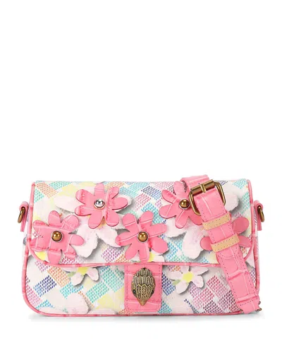 Kurt Geiger Camden Flap Flower Shoulder Bag