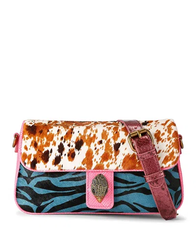Kurt Geiger Camden Flap Shoulder Bag In Multi