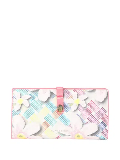 Kurt Geiger Camden Floral-appliqué Wallet