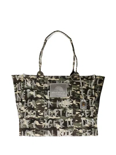 Kurt Geiger Camouflage-pattern Tote Bag In Multi