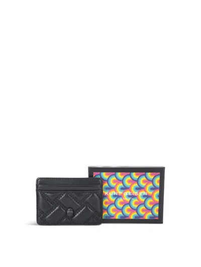 Kurt Geiger Card Holder Drench In Black