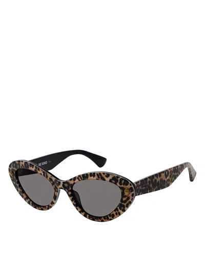 KURT GEIGER CAT EYE SUNGLASSES, 60MM