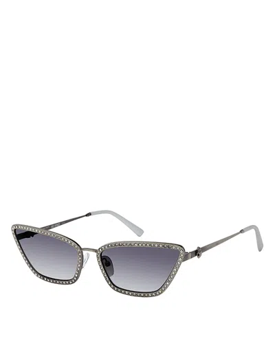 KURT GEIGER CAT EYE SUNGLASSES, 60MM