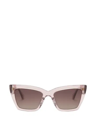 Kurt Geiger Cat-eye Sunglasses In Pink
