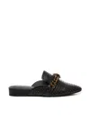 KURT GEIGER CHAIN DETAIL CHELSEA MULES