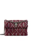 Kurt Geiger Chain-strap Cross Body Bag In Red