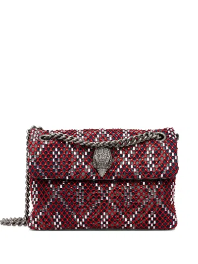 Kurt Geiger Chain-strap Cross Body Bag In Red