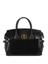 Kurt Geiger Chelsea Eagle-embellishment Tote Bag In Black