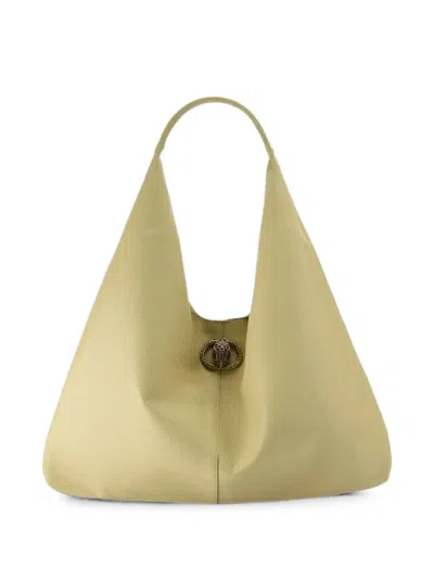 Kurt Geiger Chelsea Eagle-plaque Tote Bag In Yellow