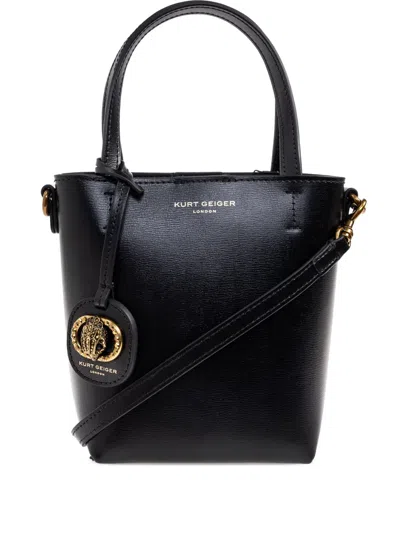 Kurt Geiger Chelsea Embellished Shopper Tote Bag In Black