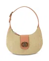 Kurt Geiger Chelsea Hobo Bag In Open Beige