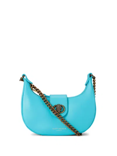 Kurt Geiger Chelsea Hobo Crossbody Bag In 蓝色