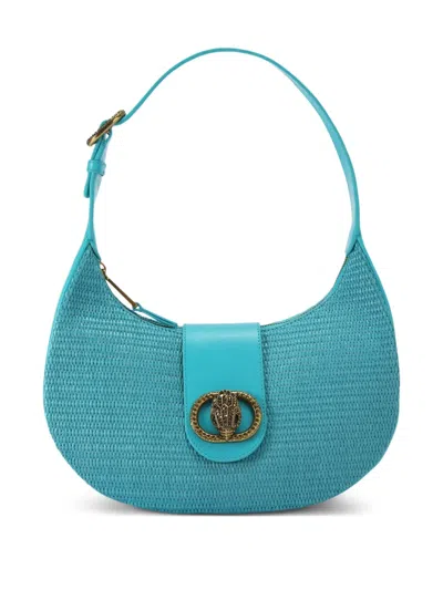 Kurt Geiger Chelsea Hobo Shoulder Bag In 蓝色