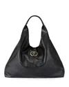 Kurt Geiger Chelsea Large Slouch Hobo Bag In Black