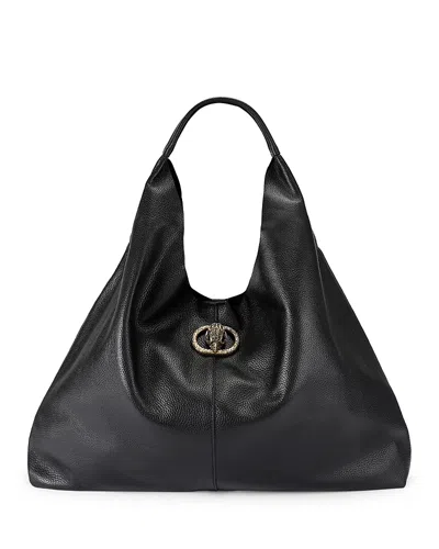 Kurt Geiger Chelsea Large Slouch Hobo Bag In Black