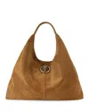Kurt Geiger Large Chelsea Crystal-embellishment Tote Bag In Brown