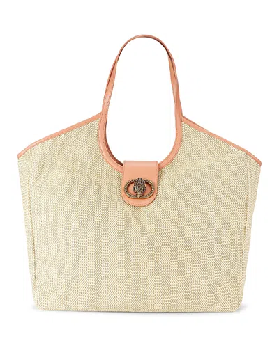 Kurt Geiger Chelsea Large Tote Bag In Beige Combination