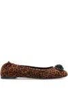 Kurt Geiger Chelsea Leopard-print Ballet Flats In Animal Print