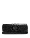 Kurt Geiger Chelsea Long Clutch Drench In Black