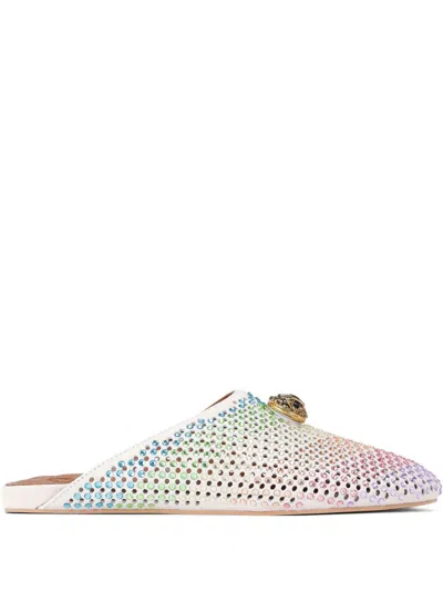 Kurt Geiger Chelsea Mules In Nude