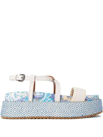 Kurt Geiger Chelsea Sandals In Blue/pal.c