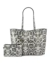 Kurt Geiger Chelsea Shopper Bag In Open White