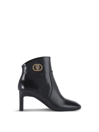 Kurt Geiger Chelsea Square Toe Bootie In Black