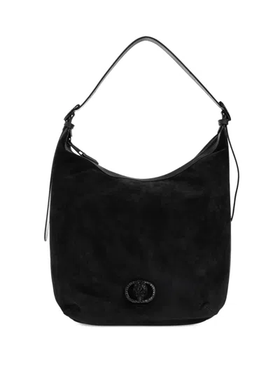 Kurt Geiger Chelsea Suede Embellished Tote Bag In Black
