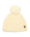 Kurt Geiger Chunky Chenille Beanie In Bone