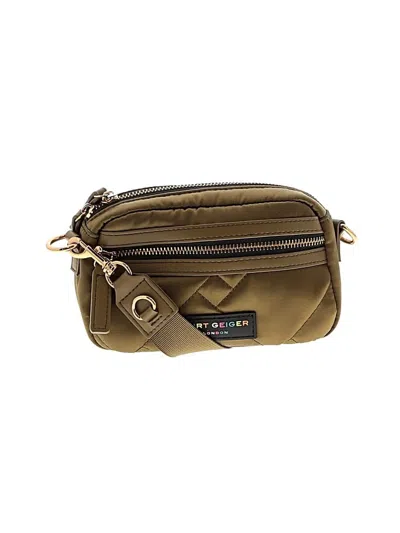 Pre-owned Kurt Geiger Crossbody Bag In Green