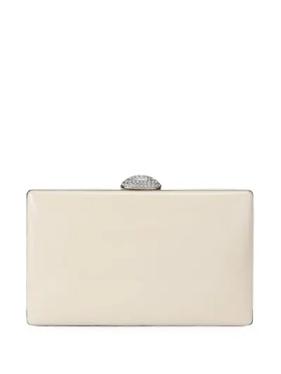 Kurt Geiger Crystal Box Clutch In Neutral