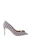 Kurt Geiger Crystal-embellished Eagle Head Pumps In Multi