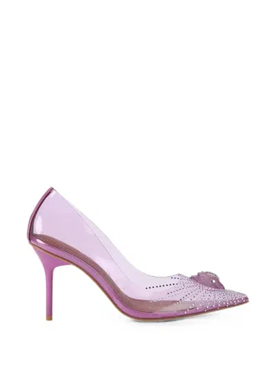 Kurt Geiger Crystal-embellished Eagle Pumps In Animal Print