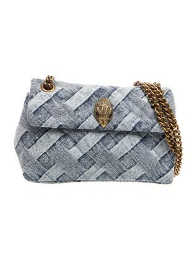 Pre-owned Kurt Geiger Denim The Kensington In Blue