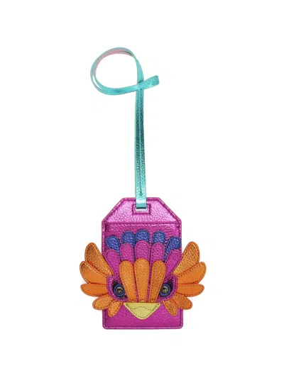 Kurt Geiger Eagle 3d-motif Luggage Tag In Multi