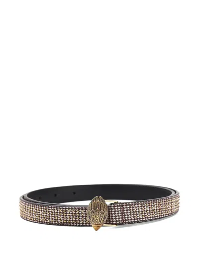 Kurt Geiger Eagle Belt In Brown
