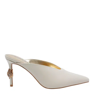 Kurt Geiger Eagle Pointed-toe Mules In Multi