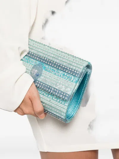 Kurt Geiger Eagle Crystal-embellished Clutch Bag In Pattern